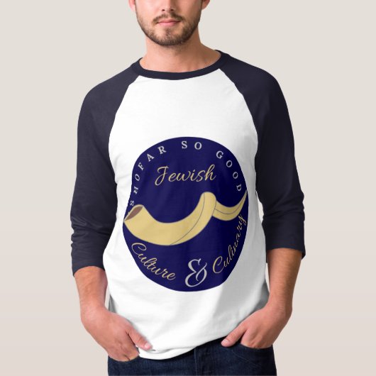 JCC NAVY Men-Baseball-Shirt T-Shirt (Vorderseite)