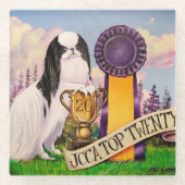 JCCA Top 20 - Schöner Untersetzer aus Glas / Trive (Vorderseite)