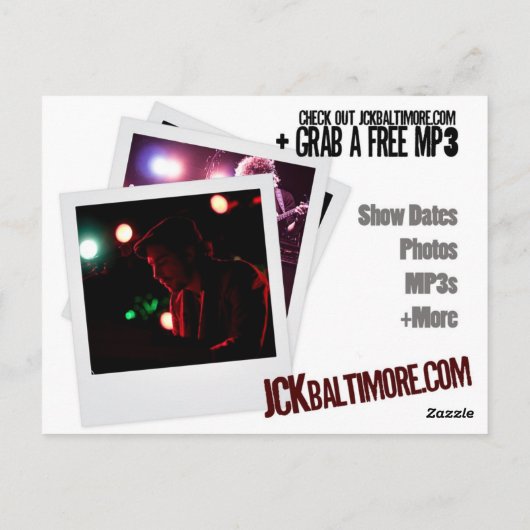 JCKbaltimore.com Postkarte (Rückseite)