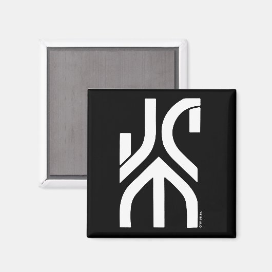 JCM Logo-Magnet Magnet (Vorderseite/Rückseite)