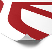 JCM Logo-Poster Poster (Ecke)