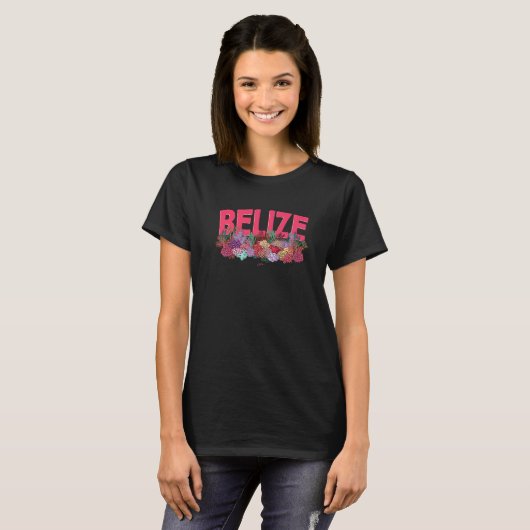 Jcombs Belize Coral Reef Garden T-Shirt (Vorne ganz)