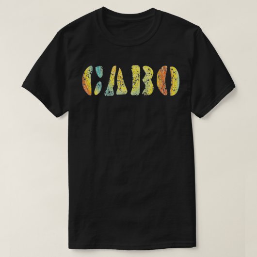 JCombs Cabo San Lucas, Meico (Art on both sides) T-Shirt (Design vorne)