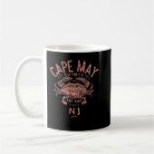 JCombs Cape May Landkreis, NJ, Atlantic Blue Crab Kaffeetasse (Links)