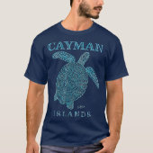 JCombs Cayman Islands Sea Turtle T-Shirt (Vorderseite)