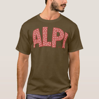 JCombs Italienische Alpen mit Schnee T-Shirt