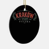 JCombs Krakau Polen gegründet 4. Jahrhundert Retro Keramik Ornament (Rechts)