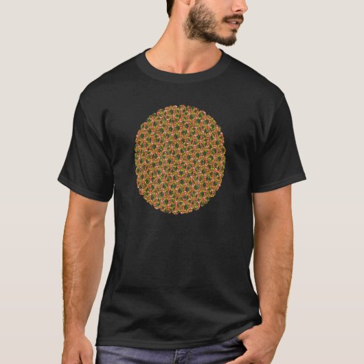 JCombs Ornamental Tiling Pattern Mandala_12 T-Shirt (Vorderseite)