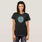 JCombs Ornamental Tiling Pattern Mandala T-Shirt (Vorne ganz)