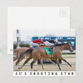 JC's Shooting Star - Manny Franco Postkarte (Vorne/Hinten)