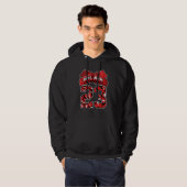 JD 4 Red Thunder Fresh Air Number 23 Red Thunder 4 Hoodie (Vorne ganz)