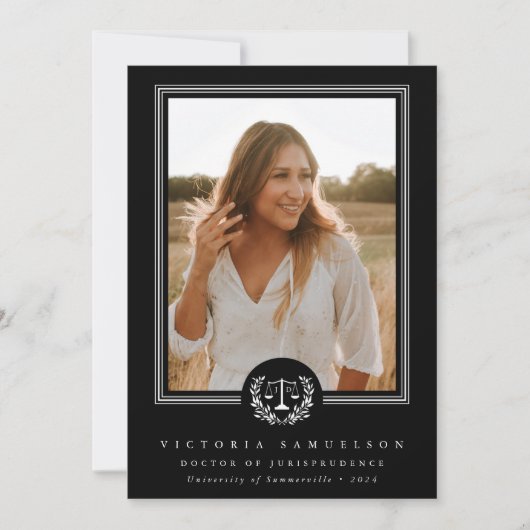 JD-Gesetzesskala - Vollrahmenankündigung Ankündigung (Vorderseite)