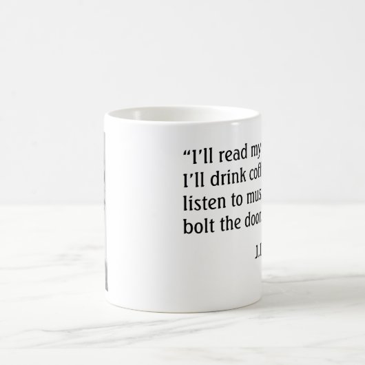 JD Salinger Kaffeetasse (Mittel)