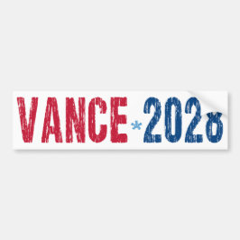 JD Vance 2028 (dis) Autoaufkleber