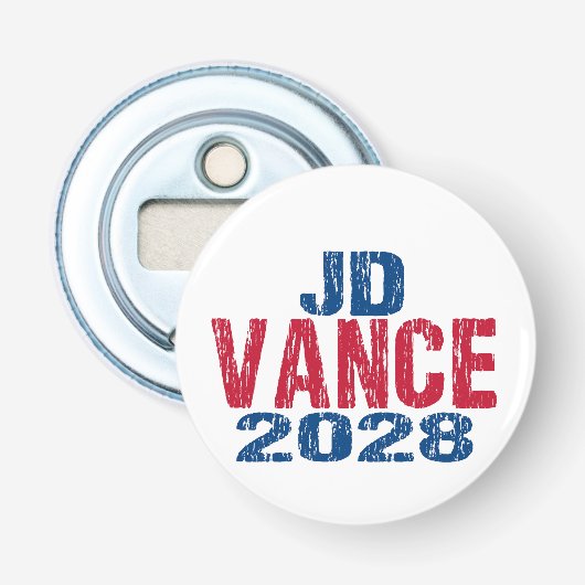 JD Vance 2028 (dis) Flaschenöffner (Vorderseite)