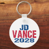 JD Vance 2028 (dis) Schlüsselanhänger (Vorderseite)