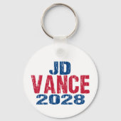 JD Vance 2028 (dis) Schlüsselanhänger (Rückseite)