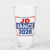 JD Vance 2028 Glas (Vorderseite)