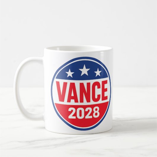 JD Vance 2028 Kaffeetasse (Links)
