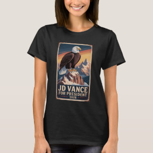 JD Vance 2028 Präsident Amerika zuerst Ohio T-Shirt