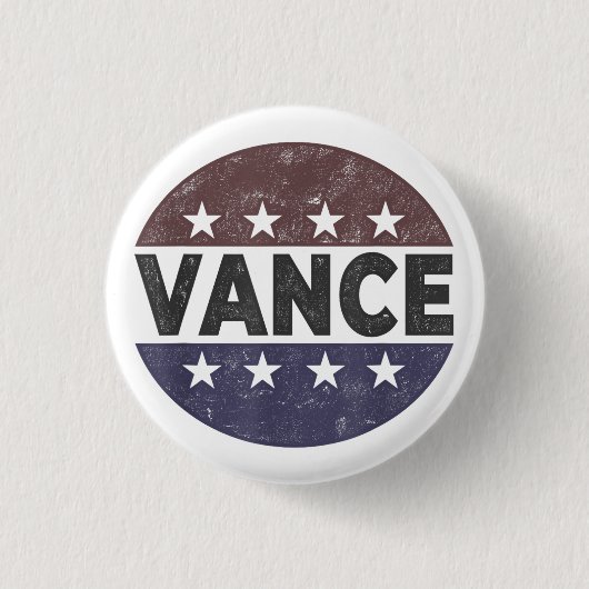 JD Vance 2028 Präsident Button (Vorderseite)