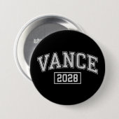 JD Vance 2028 Präsidentschaftswahlkampf Button (Vorne & Hinten)