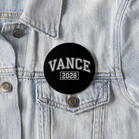 JD Vance 2028 Präsidentschaftswahlkampf Button (Beispiel)