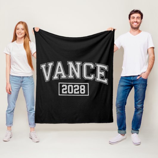 JD Vance 2028 Präsidentschaftswahlkampf Fleecedecke (Beispiel)