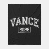JD Vance 2028 Präsidentschaftswahlkampf Fleecedecke (Vorderseite)
