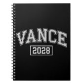JD Vance 2028 Präsidentschaftswahlkampf Notizblock (Vorderseite)