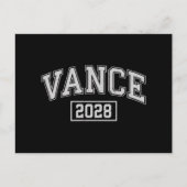 JD Vance 2028 Präsidentschaftswahlkampf Postkarte (Vorderseite)