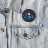 JD Vance 2028 Republican Patriotic Button (Beispiel)