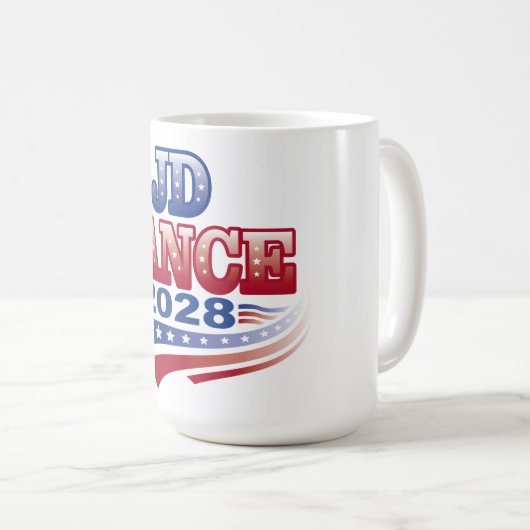 JD Vance 2028 (ssol) Kaffeetasse (VorderseiteRechts)