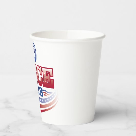 JD Vance 2028 (ssol) Pappbecher (Links)