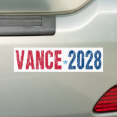 JD Vance 2028 (unangenehm) Autoaufkleber (Auf Auto)
