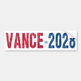 JD Vance 2028 (unangenehm) Autoaufkleber