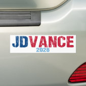 JD Vance 2028 (unsch) Autoaufkleber (Auf Auto)