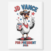 JD Vance 2028 Wahlmagnete Magnet (Vorderseite)
