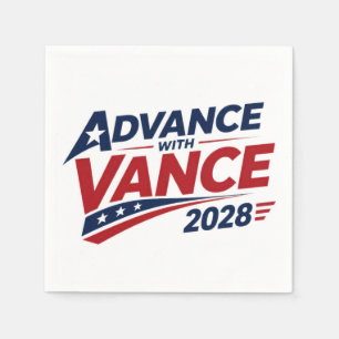 JD Vance für die Präsidentschaftswahl 2028  Serviette