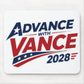 JD Vance für die Wahl 2028 Mousepad (Vorne)