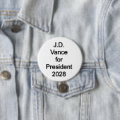 JD Vance für Präsident 2028 Button (Beispiel)