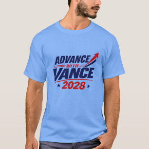 JD Vance Für Präsidentschaftswahl 2028 T-Shirt