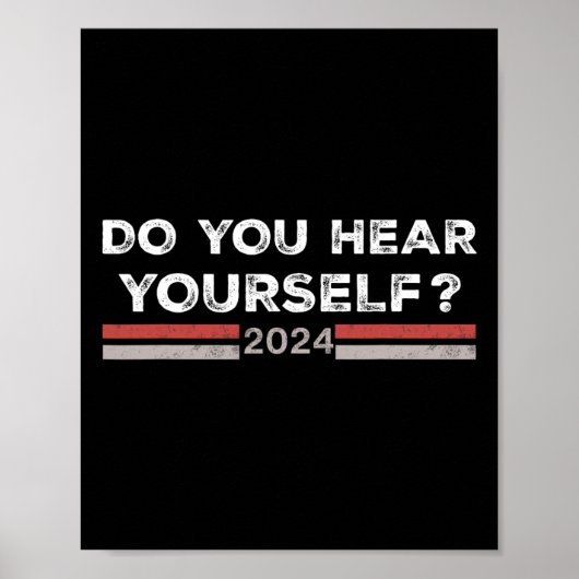 Jd Vance Interview Hören Sie sich Trump Vanc Poster (Vorne)