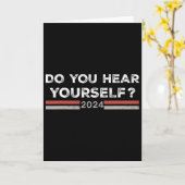 Jd Vance Interview Hörst du dir selbst zu Trump Va Karte (Gelbe Blume)