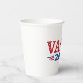 JD Vance Präsident 2028 (bs) Pappbecher (Rechts)