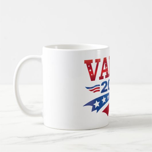 JD Vance Präsident 2028 Kaffeetasse (Links)