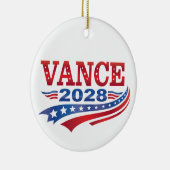 JD Vance Präsident 2028 Keramik Ornament (Rechts)