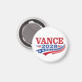 JD Vance Präsident 2028 Magnet (Vorderseite/Rückseite)