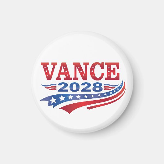 JD Vance Präsident 2028 Magnet (Vorne)