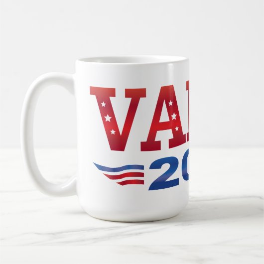 JD Vance President 2028 (bs) Kaffeetasse (Links)